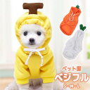 【5%OFFクーポン発行中】 犬 猫 服 秋服 冬服 起毛 男の子 女の子 秋用 冬用 おしゃれ 可愛い 着せやすい ベジフル トレーナー スウェット コスプレ 袖付き 小型犬 お散歩 犬服 犬用ウェア 猫服 猫用ウェア ペットウェア ペット服 WPT-114