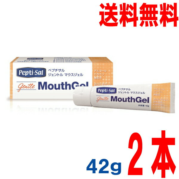 【1本 メール便送料無料】ペプチサル ジェントル マウスジェル 42g　1本　ティーアンドケイ　puf