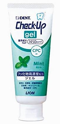 【新発売】【ジェルタイプ歯磨き】Check-Up gelチェックアップ ジェル　ミント75g　1450ppmFDENT.ライオン