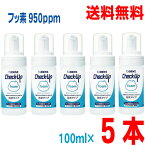 【本州送料無料】チェックアップフォーム　100mL×5本フッ素950ppmFCheck-Up foamDENT.ライオン北海道・四国・九州行きは追加送料220円かかります。con