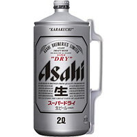 アサヒ スーパードライ 2L ミニ樽アルミ缶 アサヒ スーパードライ 2L ミニ樽アルミ缶