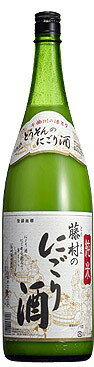 千曲錦　純米　藤村のにごり酒　1800ml瓶1.8L