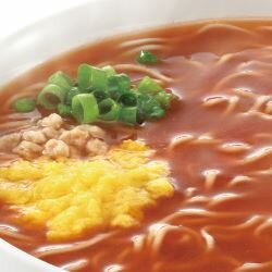 いいもん 楽天市場店 【本州のみ送料無料】もったいないをおいしいに 火の国の醤油ラーメン ガーリックトマト仕立て12食入り 60g×12個 北海道・四国・九州行は追加送料220円かかります2ケースまで同梱可能ですエースコック 画像2