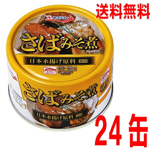 【本州1ケース送料無料】極洋　キョクヨーさば味噌煮　160g×24缶　EO日本で水揚げされたさばを味噌と砂糖で甘辛く煮付けましたさば缶　サバ缶　鯖缶　さば味噌煮缶　鯖味噌煮缶　さばみそ煮缶北海道・四国・九州行きは追加送料220円かかります