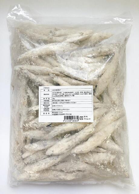 メヒカリIQF 唐揚げ粉付き 1kg エナック 冷凍クール便 ISK
