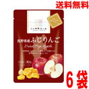 【6袋メール便送料無料】ニッポンエール 長野県産ふじりんご 30g×6袋 南信州菓子工房 全国農協食品ドライフルーツドライフルーツken