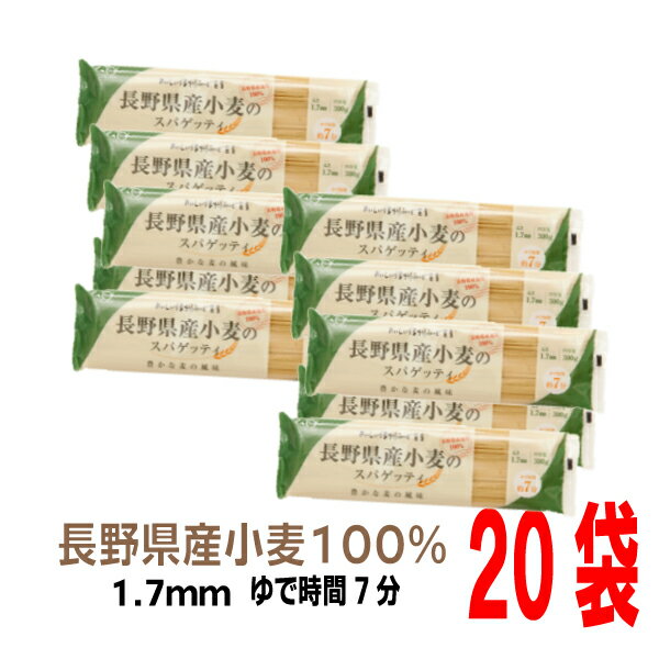 信州のおいしい小麦を食べよう！長野県産小麦100％使用のパスタ 長野県は粉食文化が盛んな地域で、気候風土も小麦生産に適しています。 県内各地では、さまざまな小麦が生産されております。 「うどん」や「おやき」だけではない、新しい長野県産小麦の食べ方として昔から親しまれてきた地粉を100％使ったパスタを作りました。 このパスタは風味豊かな味わいともちもち食感が特徴です。 洋風はもちろん和風ソースとのも相性がよく、様々なパスタソースと合わせてお楽しみいただけます。原材料　小麦粉（小麦（長野県産）） 内容量300g×20袋 保存方法 直射日光・湿度を避けて常温で保存してください。 アレルギー情報 そば・小麦 日穀製粉株式会社　