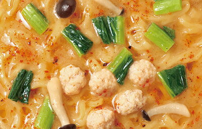 いいもん 楽天市場店 【本州のみ送料無料】ニュータッチ凄麺 信州味噌ラーメン八幡屋磯五郎七味小袋入り長野県産野沢菜 ぶなしめじ入り121g×12個北海道・四国・九州行きは追加送料220円かかります。2ケースまで同梱可能です。ヤマダイ 画像2