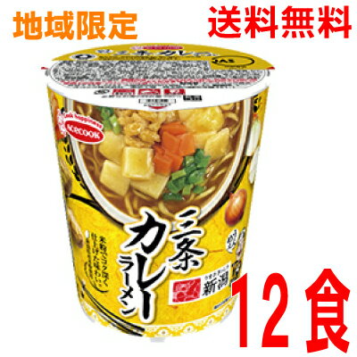 【本州のみ送料無料】 うまさぎっしり新潟 うんめぇ　三条カレーラーメン12食入り 62g×12個北海道・四国・九州行きは追加送料220円かかります。2ケースまで同梱可能です。エースコック