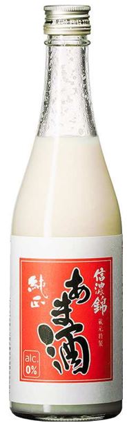 信濃錦　純正あま酒　540g瓶宮島酒店　甘酒