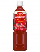 【予約品】デルモンテ　食塩無添加トマトジュース　（無塩）　900gペットボトル　12本入り