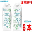 【本州送料無料】Azumino Mineral Water 1L×6本 ゴールドパック 1ケース1000ml入り紙パック 安曇野ミネラルウォーター信州安曇野の水北海道 四国 九州行きは追加送料220円