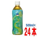 ゴールドパック　北アルプス茶屋の緑茶　500mlペットボトル　24本入り12kg　500ミリリットル