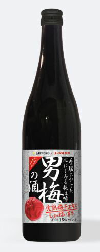 サッポロ 男梅の酒　720ml瓶入り(4)