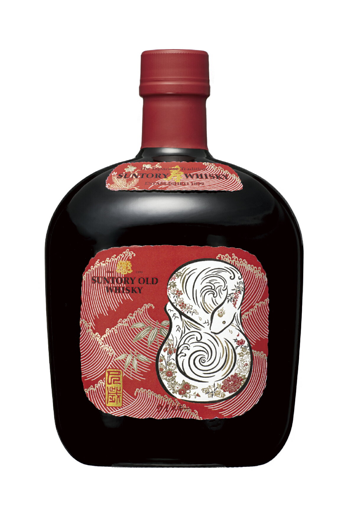 【本州送料無料】サントリーウイスキーオールド〈巳歳〉ラベル2025年巳歳ボトル（巳年干支ボトル）北海道・四国・九州行きは追加送料220円かかります