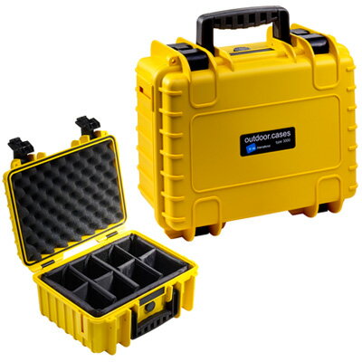 Rakuten - 【返品OK!条件付】B&W アウトドアハードケース タイプ3000RPD YELLOW BW0006YRPD イエロー【KK9N0D18P】【100サイズ】