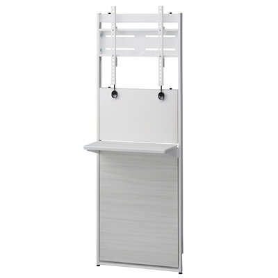 Rakuten - 【返品OK!条件付】ハヤミ工産 TIMEZ 〜65V型対応 壁面スタンド テレビ台 EW-74W タイメッツ【KK9N0D18P】【200サイズ】