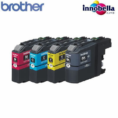 Rakuten - 【返品OK!条件付】ブラザー 純正 インクカートリッジ LC111 4色パック LC111-4PK【KK9N0D18P】【60サイズ】