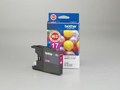 Rakuten - 【返品OK!条件付】【2個セット】ブラザー 純正品 インクカートリッジ 大容量 マゼンタ LC17M-2P【KK9N0D18P】【60サイズ】