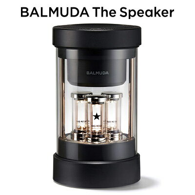 【即納】【返品OK!条件付】バルミューダ ワイヤレススピーカー BALMUDA The Speaker Bluetooth M01A-BK ブラック【KK9N0D18P】【80サイズ】