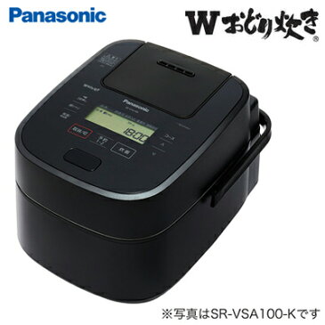 【返品OK!条件付】パナソニック 1升炊き スチーム&可変圧力IHジャー炊飯器 Wおどり炊き SR-VSA180-K ブラック【KK9N0D18P】【100サイズ】