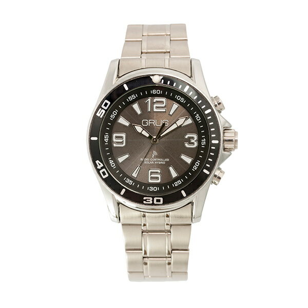 【返品OK!条件付】グルス ボイス電波ソーラー 腕時計 GRS004-02 GRUS【KK9N0D18P】【60サイズ】