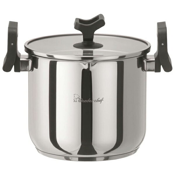 【返品OK!条件付】ワンダーシェフ 深型鍋 5.3L PASTA POT パスタポット IH電磁調理器対応 LPDA53 603647【KK9N0D18P】【80サイズ】