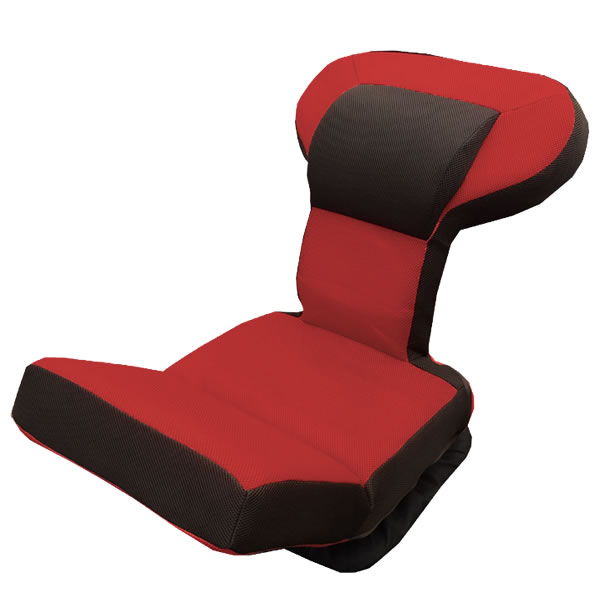 【返品OK!条件付】明光ホームテック 座椅子生活 座椅子 ゲーミング座椅子NEO HZL-alow-RD レッド HZL-アロー【KK9N0D18P】【220サイズ】