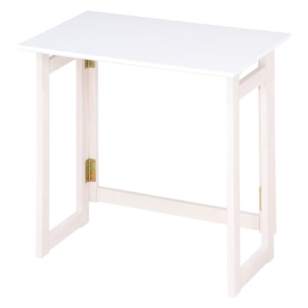 【返品OK!条件付】不二貿易 フォールディングテーブル ミラン WHW fj-10882 ホワイトウォッシュ【KK9N0D18P】【180サイズ】