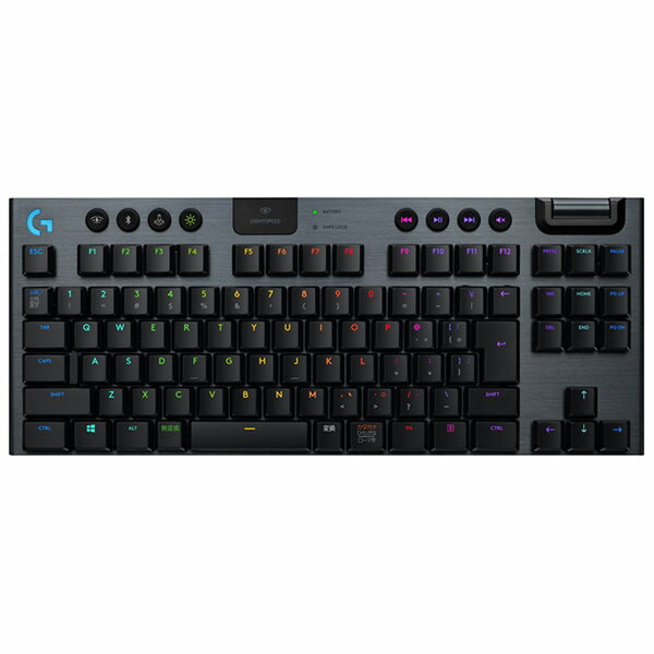 【返品OK 条件付】ロジクール G913 TKLテンキーレスLIGHTSPEEDワイヤレスRGBメカニカル ゲーミング キーボード タクタイル G913-TKL-TCBK【KK9N0D18P】【100サイズ】