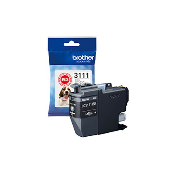 Rakuten - 【返品OK!条件付】ブラザー brother 純正 インクカートリッジ 黒 LC3111BK【KK9N0D18P】【60サイズ】