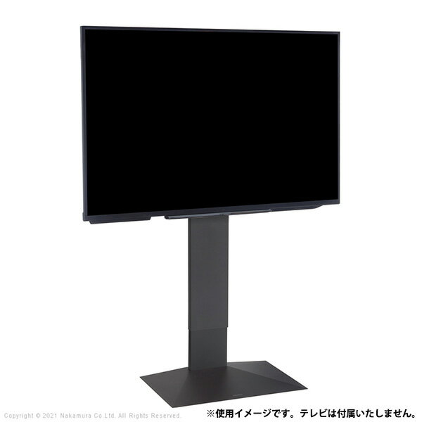 Rakuten - 【返品OK!条件付】テレビ台 WALLインテリアテレビスタンドV3 ハイタイプ 32〜80v対応 WLTVB6-SB サテンブラック マストバイ【KK9N0D18P】【160サイズ】
