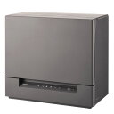 【返品OK!条件付】パナソニック 食器洗い乾燥機 スリム食洗機 NP-TSK1-H スチールグレー【KK9N0D18P】【160サイズ】