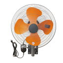 【返品OK!条件付】ユアサプライムス 工場用扇風機 45cm羽根壁掛け工業扇 YK-456T G グレー【KK9N0D18P】【160サイズ】