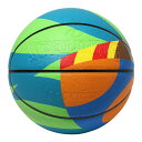 正規販売店 スポルディング バスケットボール ゴーパーキー マルチカラー 合成皮革 7号球 77-486J