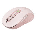 【返品OK!条件付】ロジクール SIGNATURE M750 静音 ワイヤレスマウス Easy Switch対応 Flow対応 M750MRO ローズ【KK9N0D18P】【60サイズ】