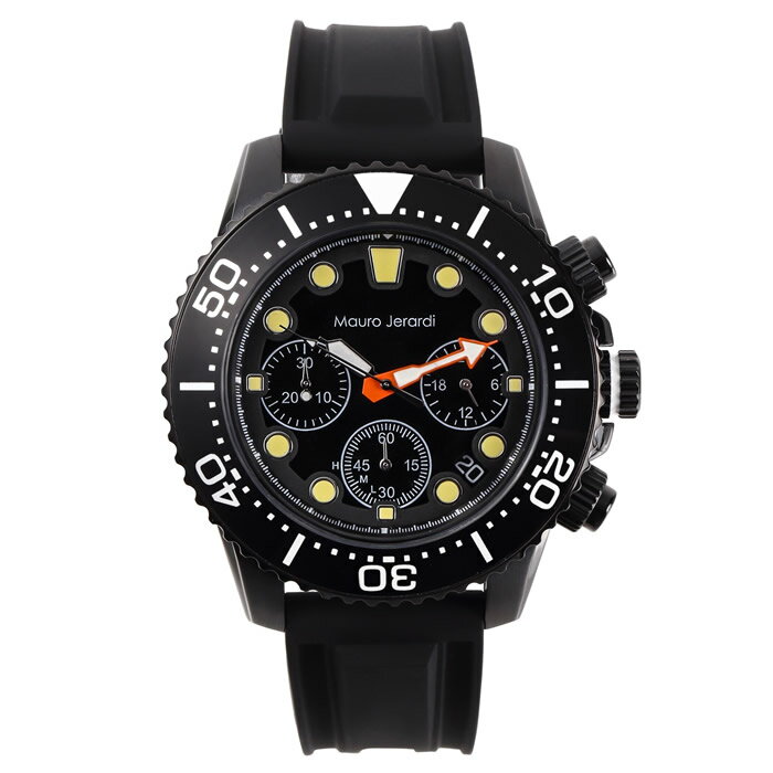 【返品OK!条件付】マウロジェラルディ 腕時計 ソーラー クロノグラフ デイト MJ065-3【KK9N0D18P】【60サイズ】