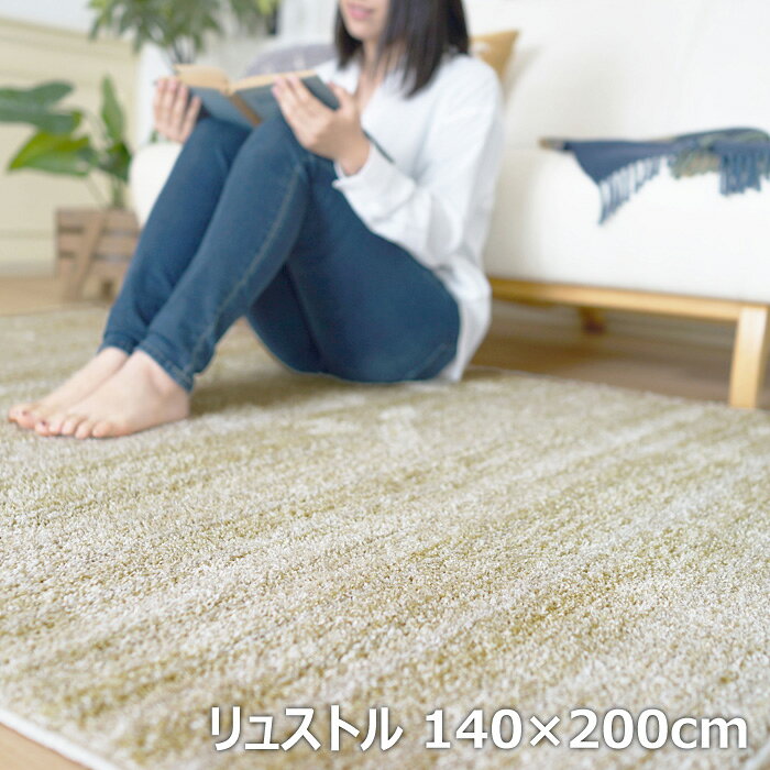 【返品OK!条件付】BIG SIZE RUG カーペット スミノエ ラグ 防炎 防音 リュストル 140×200cm 13440047-140200-1 アイボリー ラグマット ..