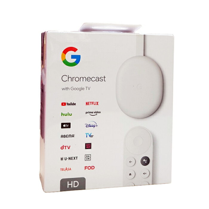 Google Chromecast with Google TV HD GA03131-JP グーグルクロームキャスト Snow