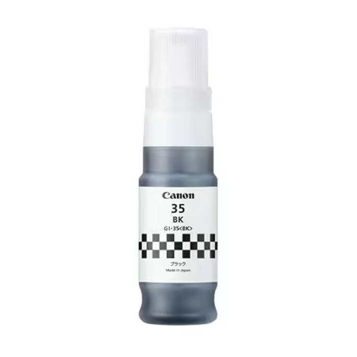 Rakuten - 【返品OK!条件付】キヤノン 純正 インクボトル GI-35BK ブラック 6284C001 Canon インクジェット プリンター用 キヤノン純正品 キヤノンインク 交換用【KK9N0D18P】