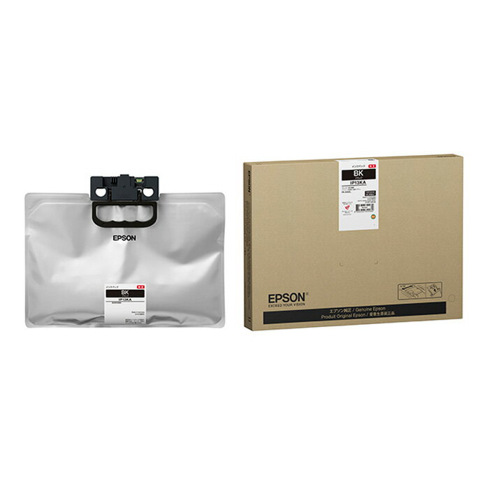 Rakuten - 【返品OK!条件付】エプソン 純正 インクパック IP13KA ブラック XLサイズ 大容量 プリンターインク PX-S383L用【KK9N0D18P】