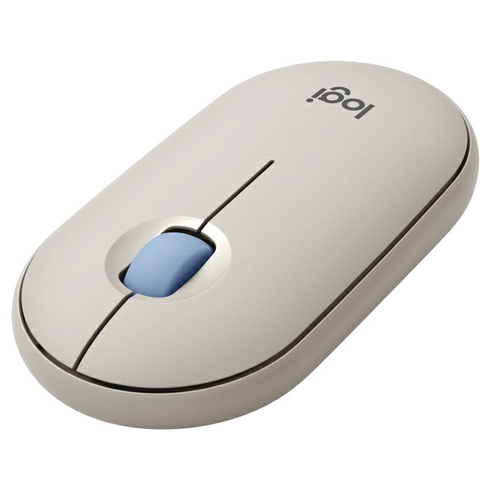 【返品OK!条件付】ロジクール 静音 薄型 ワイヤレスマウス Logicool PEBBLE MOUSE 2 M350SGY グレージュ Bluetoothマウス おしゃれ 可愛い かわいいマウス Easy Switch機能搭載 Logi Bolt対応 スリム コンパクト【KK9N0D18P】