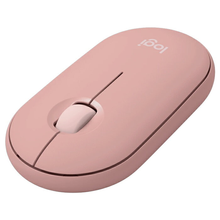 【返品OK!条件付】ロジクール 静音 薄型 ワイヤレスマウス Logicool PEBBLE MOUSE 2 M350SRO ローズ Bluetoothマウス おしゃれ 可愛い かわいいマウス Easy Switch機能搭載 Logi Bolt対応 スリム コンパクト【KK9N0D18P】