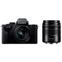 【返品OK!条件付】パナソニック ミラーレス一眼カメラ ルミックス LUMIX G100D ダブルズームレンズキット DC-G100DW ブラック Panasonic デジタル一眼カメラ ズームレンズ付き マイクロフォーサーズマウント DC-G100DW-K【KK9N0D18P】