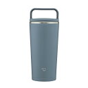 【返品OK!条件付】象印 0.30L(300ml) キャリータンブラー シームレスせん 保冷 保温 ワンタッチ 食洗機対応 ハンドル付き SX-JS30-AM ...