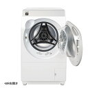 【返品OK!条件付】【配送&設置無料】シャープ ドラム式洗濯乾燥機 右開き 洗濯11kg 乾燥6kg プラズマクラスター 洗濯機 ES-K11C-WR クリスタルホワイト ドラム式洗濯機 ドラム洗濯機 11キロ 乾燥機能付き DDインバーター【KK9N0D18P】