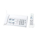 【返品OK!条件付】パナソニック 電話機 FAX デジタルコードレス普通紙ファクス 子機1台付き ナンバーディスプレイ対応 KX-PD360DL-W ホワイト コードレス【KK9N0D18P】