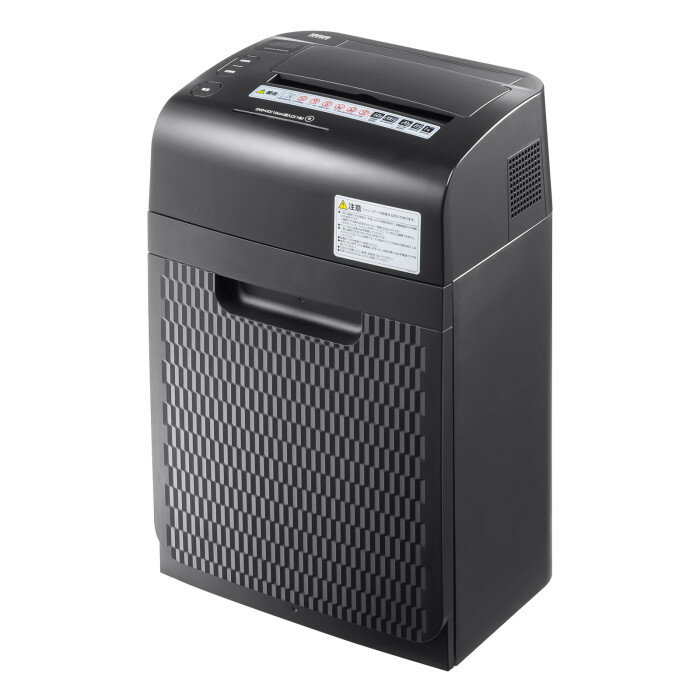 【返品OK!条件付】サンワサプライ 電動シュレッダー オートフィードシュレッダー 200枚 マイクロカット PSD-M200AT A4用紙200枚自動細断 DVD/CD/カード対応 高セキュリティ【KK9N0D18P】