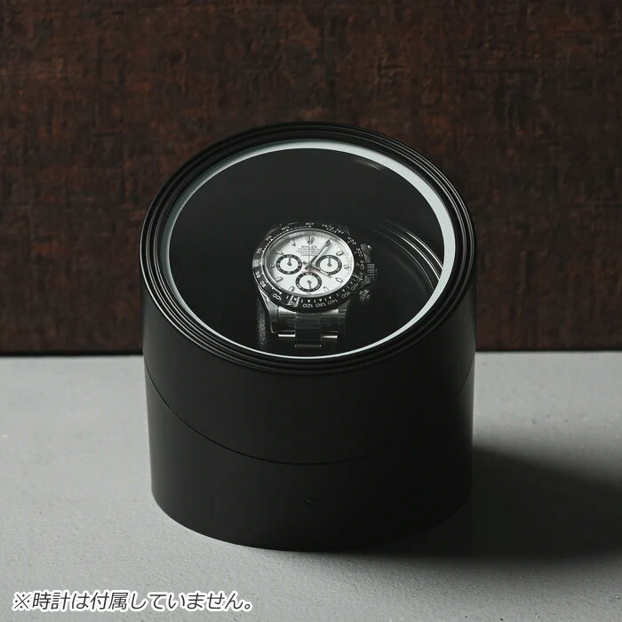 【最大1000円OFFクーポン！12月11日1:59まで】【返品OK!条件付】エスプリマ ワインディングマシーン 腕時計1本巻き ES10301BK ブラック【KK9N0D18P】