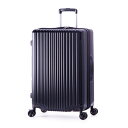【返品OK!条件付】A.L.I ハードキャリーケース FILPake フィルパケ 10泊以上 100L〜114L ALI-6060-28W-MBK マットブラック アジア・ラゲージ スーツケース 手荷物預け無料最大サイズ 拡張機能搭載 前輪ストッパー【KK9N0D18P】(4)